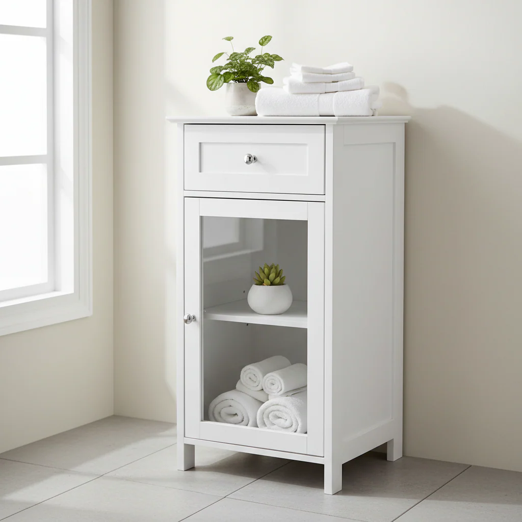 Portland 1 Inner Shelf And Drawer Cabinet - Image 8