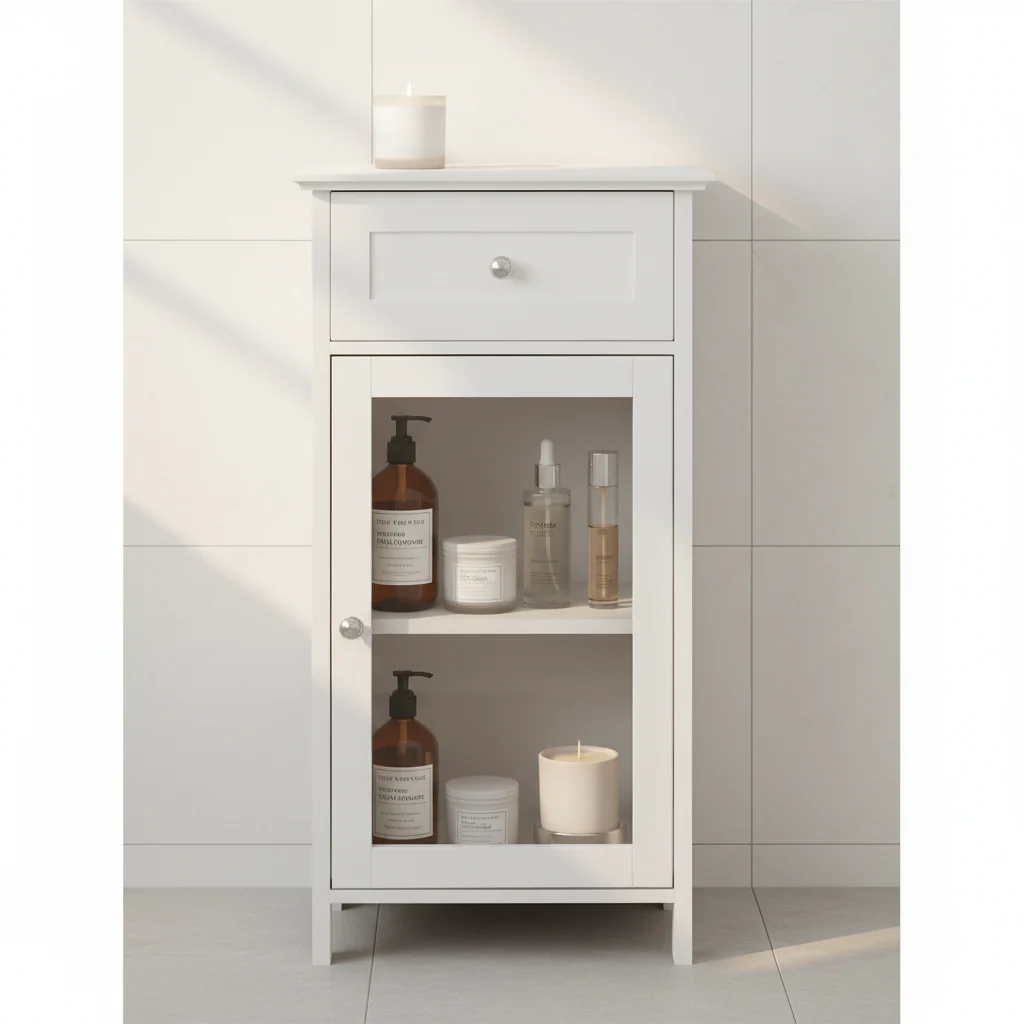 Portland 1 Inner Shelf And Drawer Cabinet - Image 9