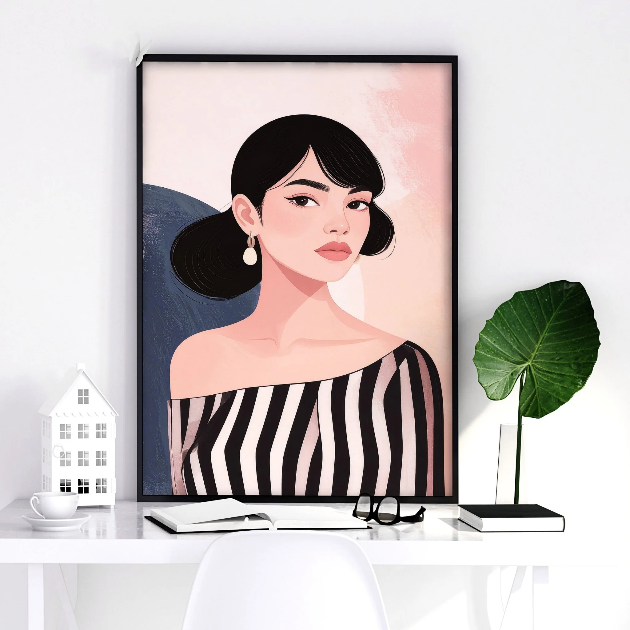 Poster Frame Large | Set of 3 Boho Women Wall art Prints - Image 10