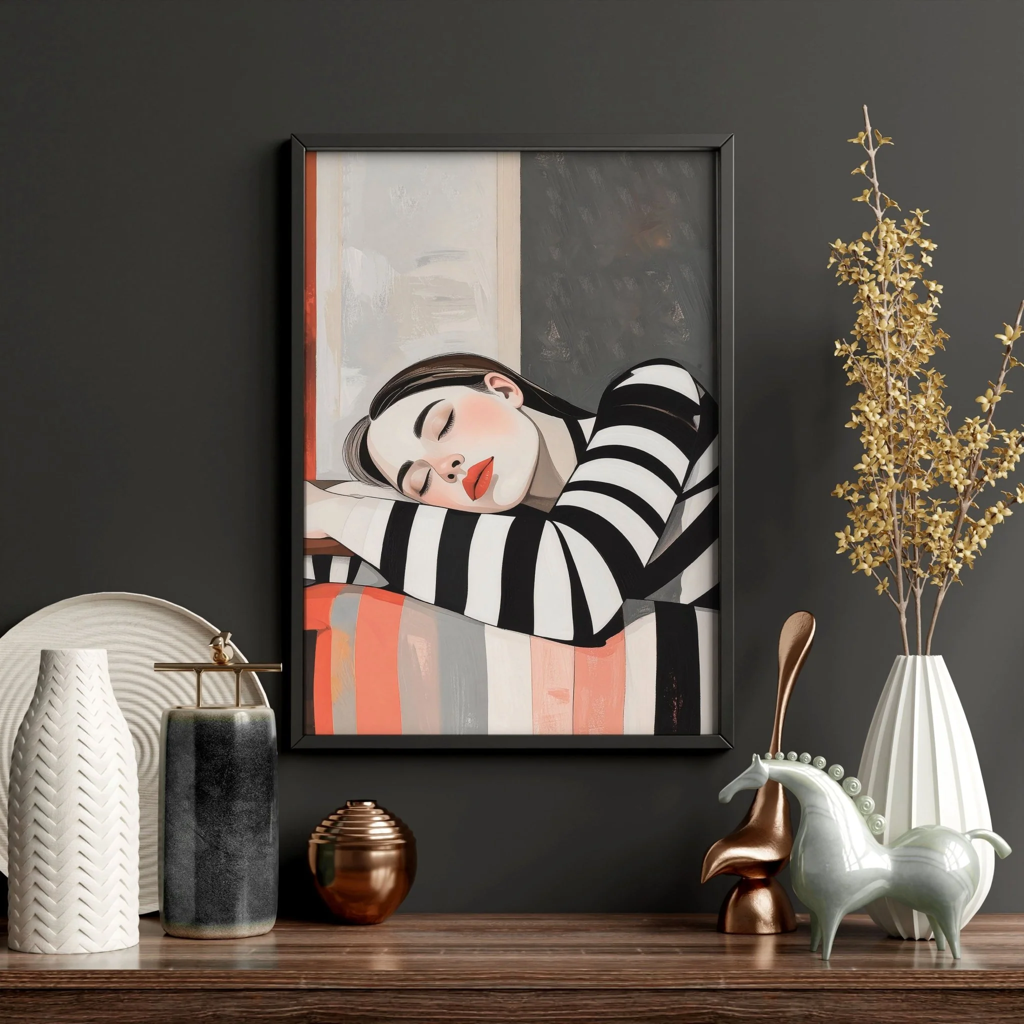 Posters Art Prints | Set of 3 Boho Women Wall art Prints - Image 13