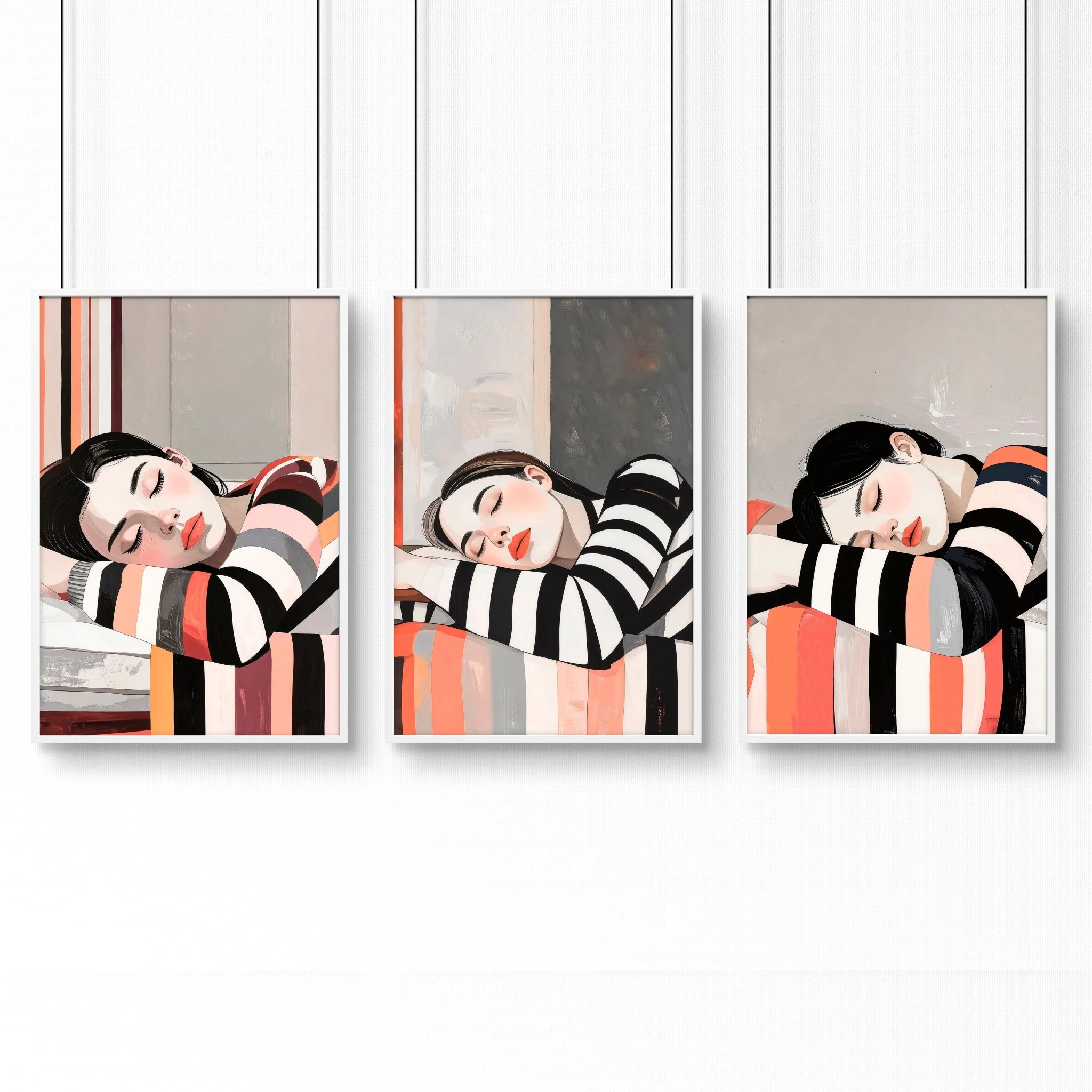 Posters Art Prints | Set of 3 Boho Women Wall art Prints - Image 17