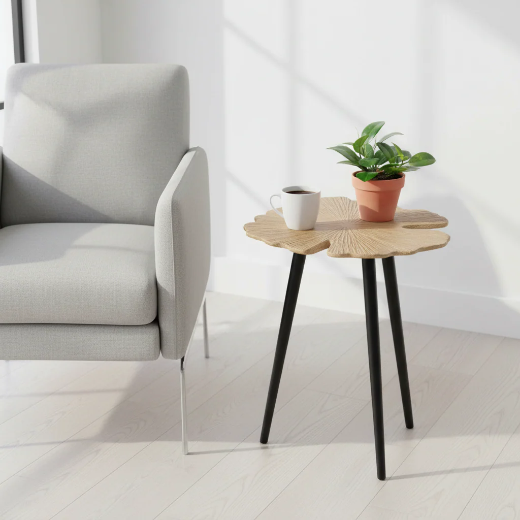 Prato Ginkgo Small Side Table - Image 3
