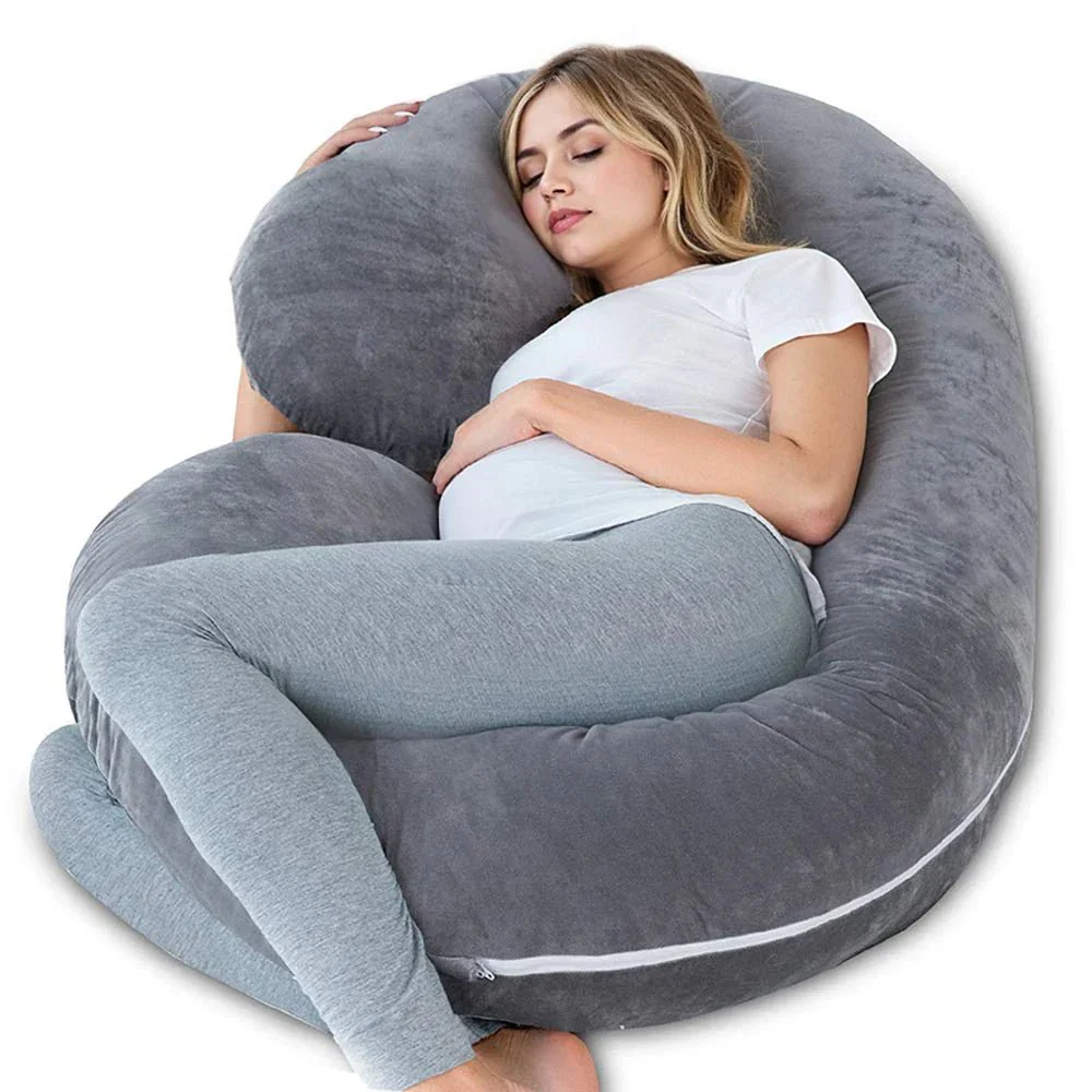 Pregnancy Pillows for Sleeping, G Shaped Full Body Maternity Pillow with Removable Cover - Support for Belly for Pregnant Women - Image 8