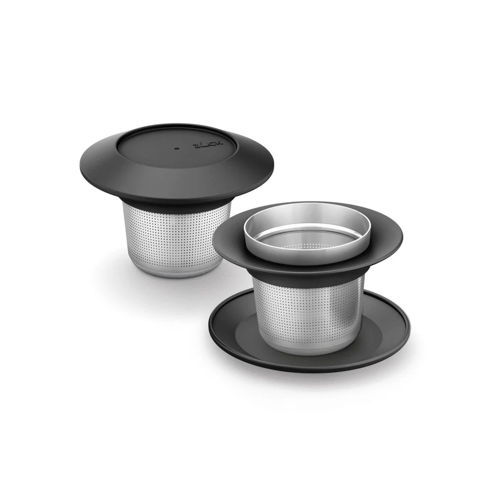 Premium Tea Strainer - Omba Brushed Stainless Steel Filter - Image 3
