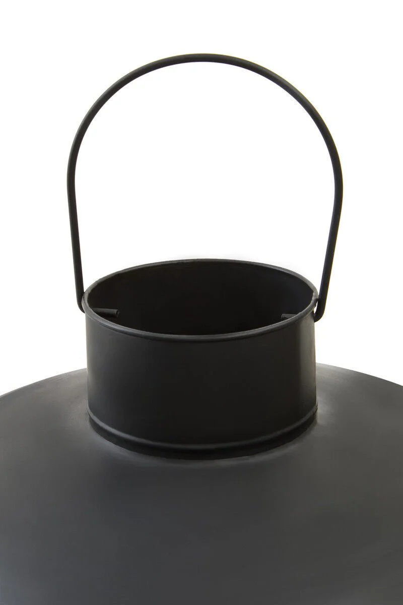 Preston Large Black Square Lantern - Image 11