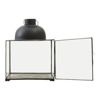 Preston Small Antique Black Lantern - Image 8