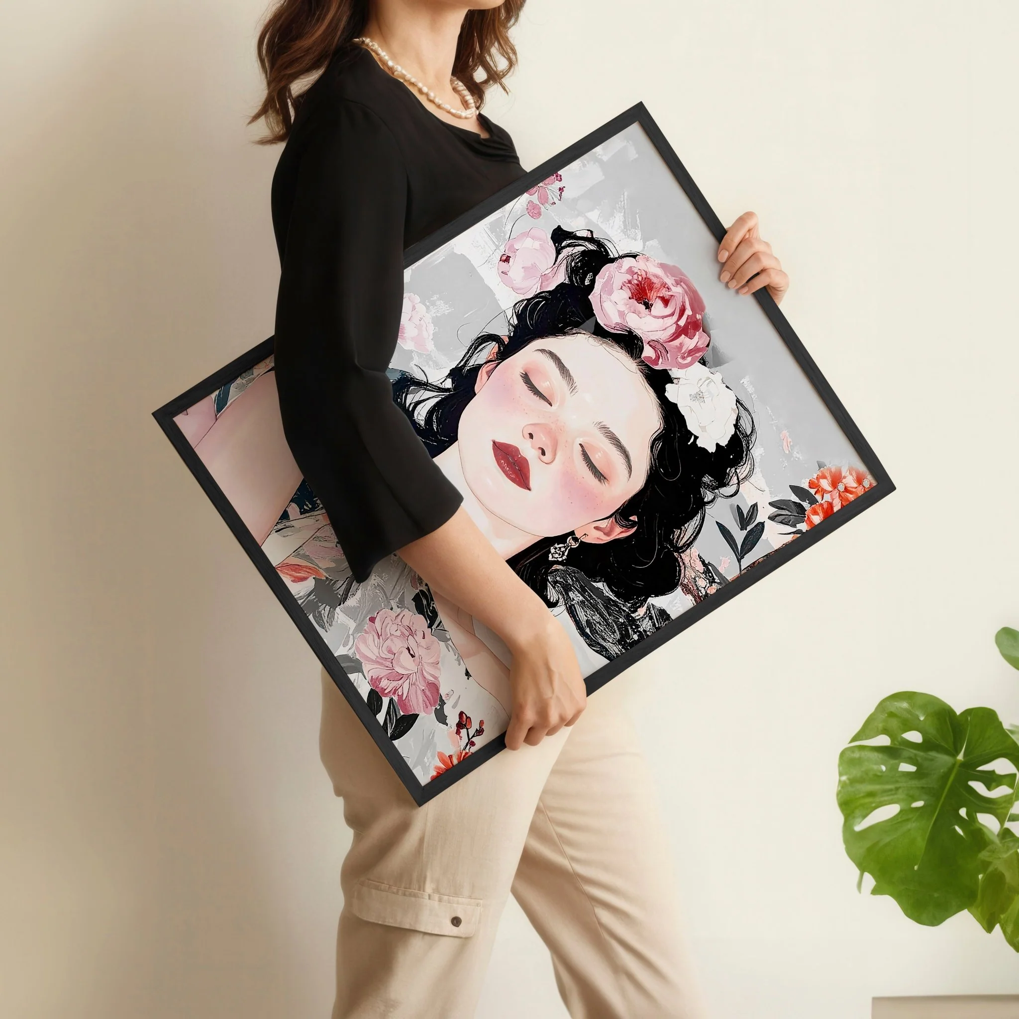 Print Sets Of 3 | Set of 3 Boho Women Wall art Prints - Image 9