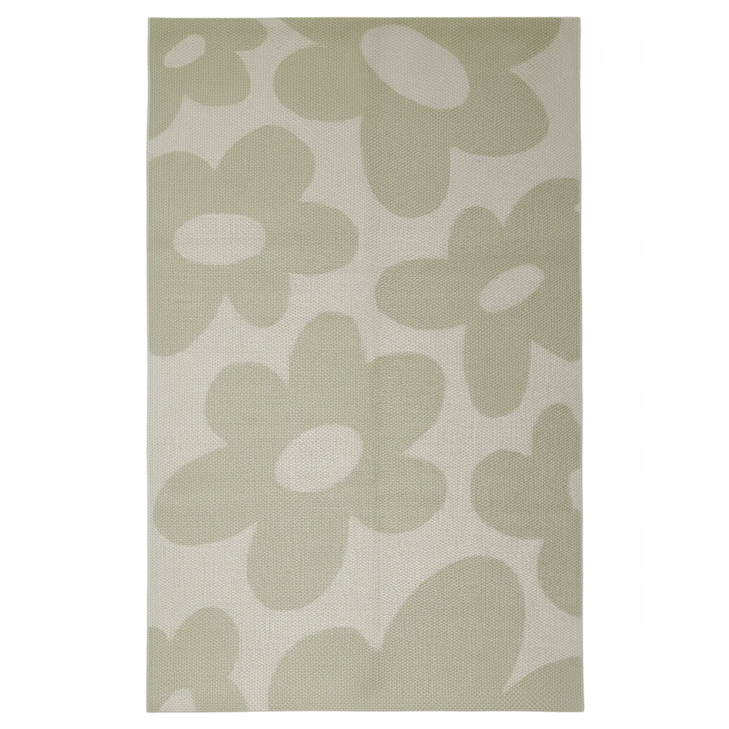 Printed Rug Jardin Design Modern Non-Slip Soft Durable Floor Rug for Living Room Bedroom Office - Image 2