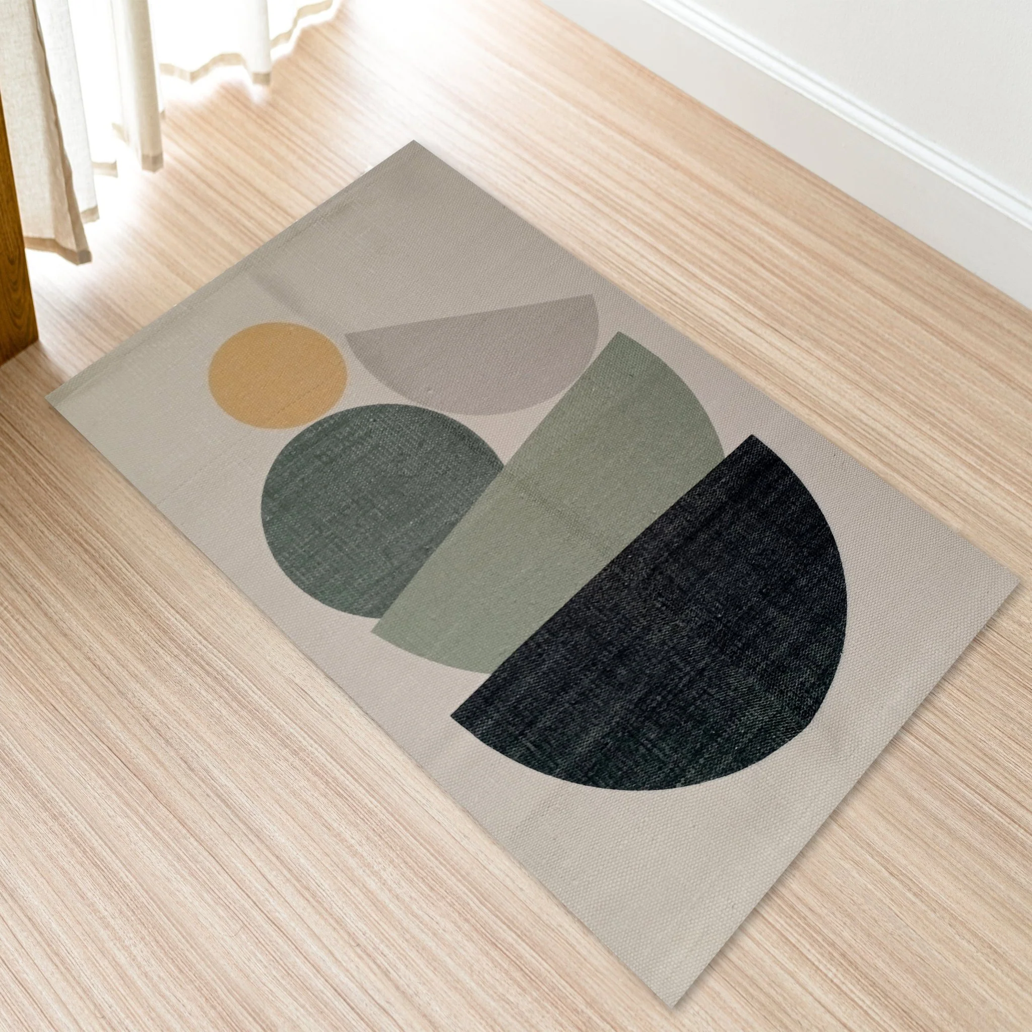 Printed Rug Tokyo Design Modern Non-Slip Soft Durable Floor Rug for Living Room Bedroom Office - Image 3