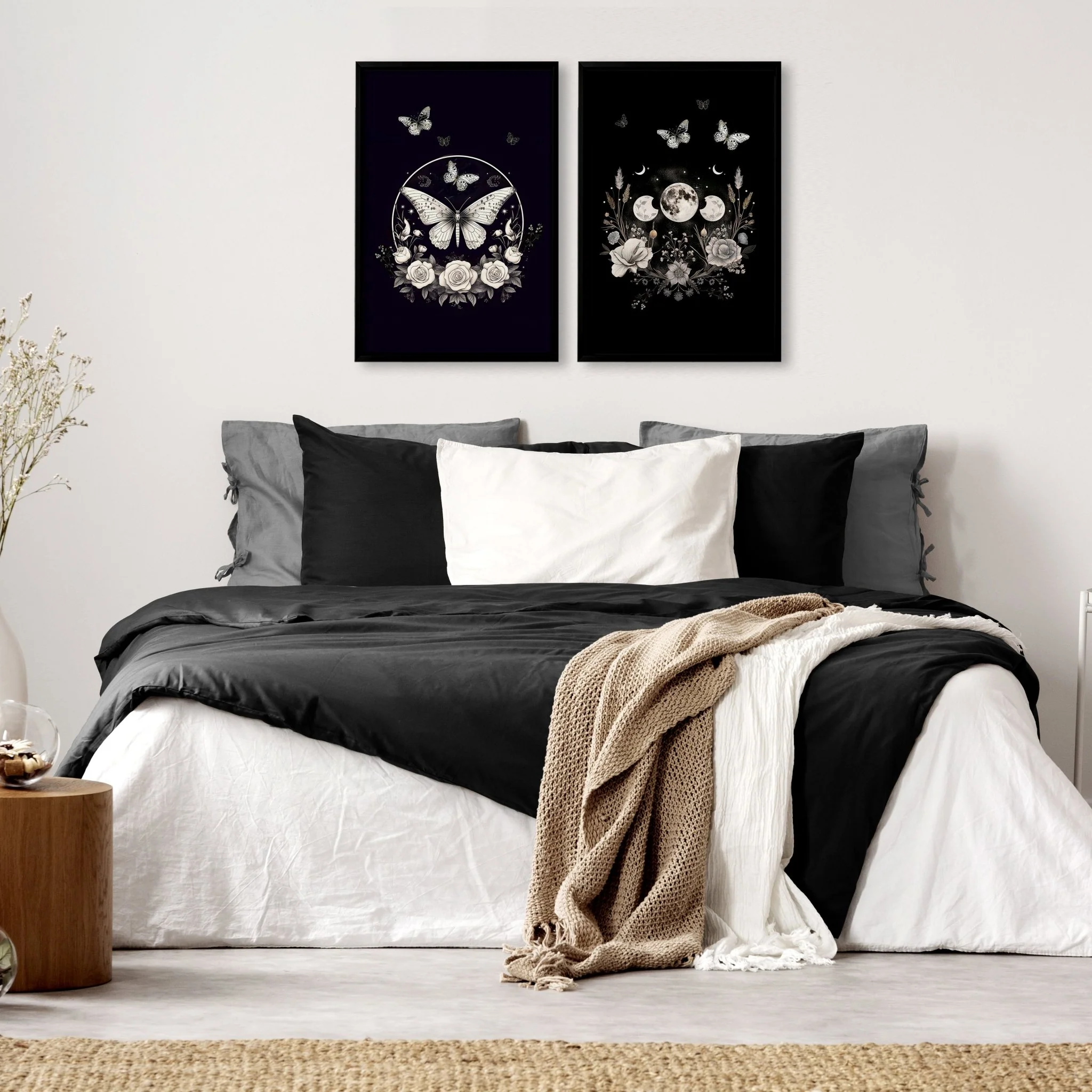 Prints Bedroom | Set of 2 Dark Academy Wall art Prints - Image 3