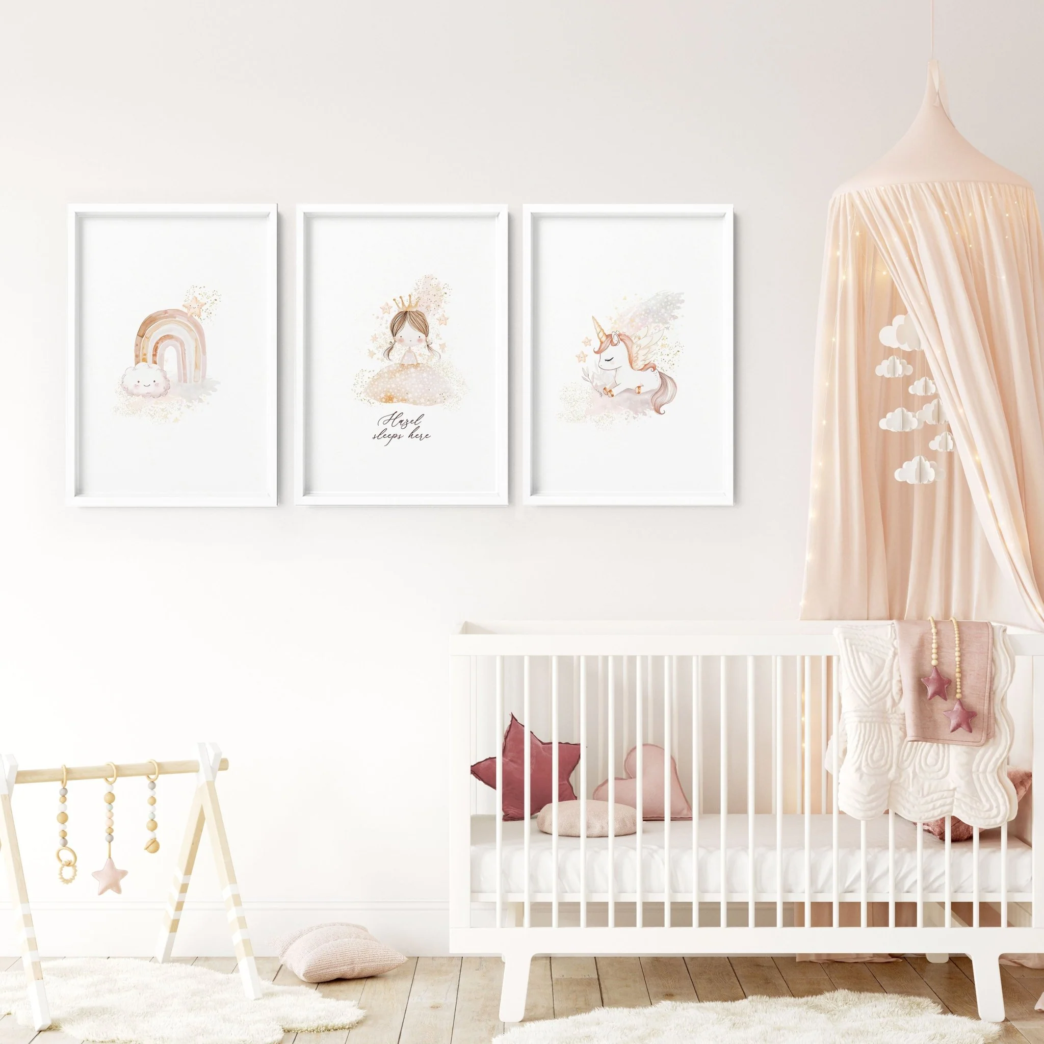 Prints Childrens Bedrooms | Set of 3 wall art prints - Image 7