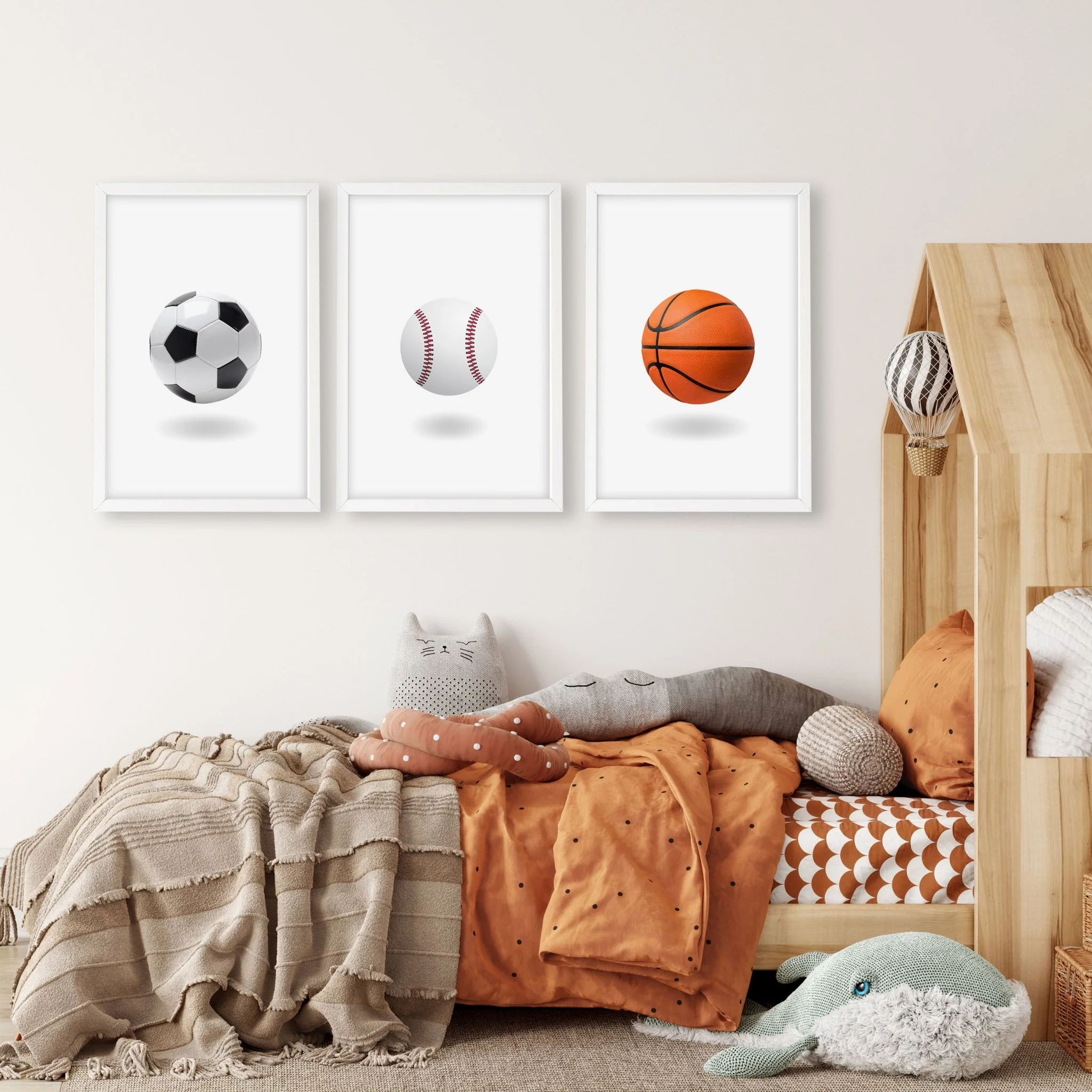 Prints For Children's Bedrooms | Set of 3 Pop Wall art Prints - Image 4