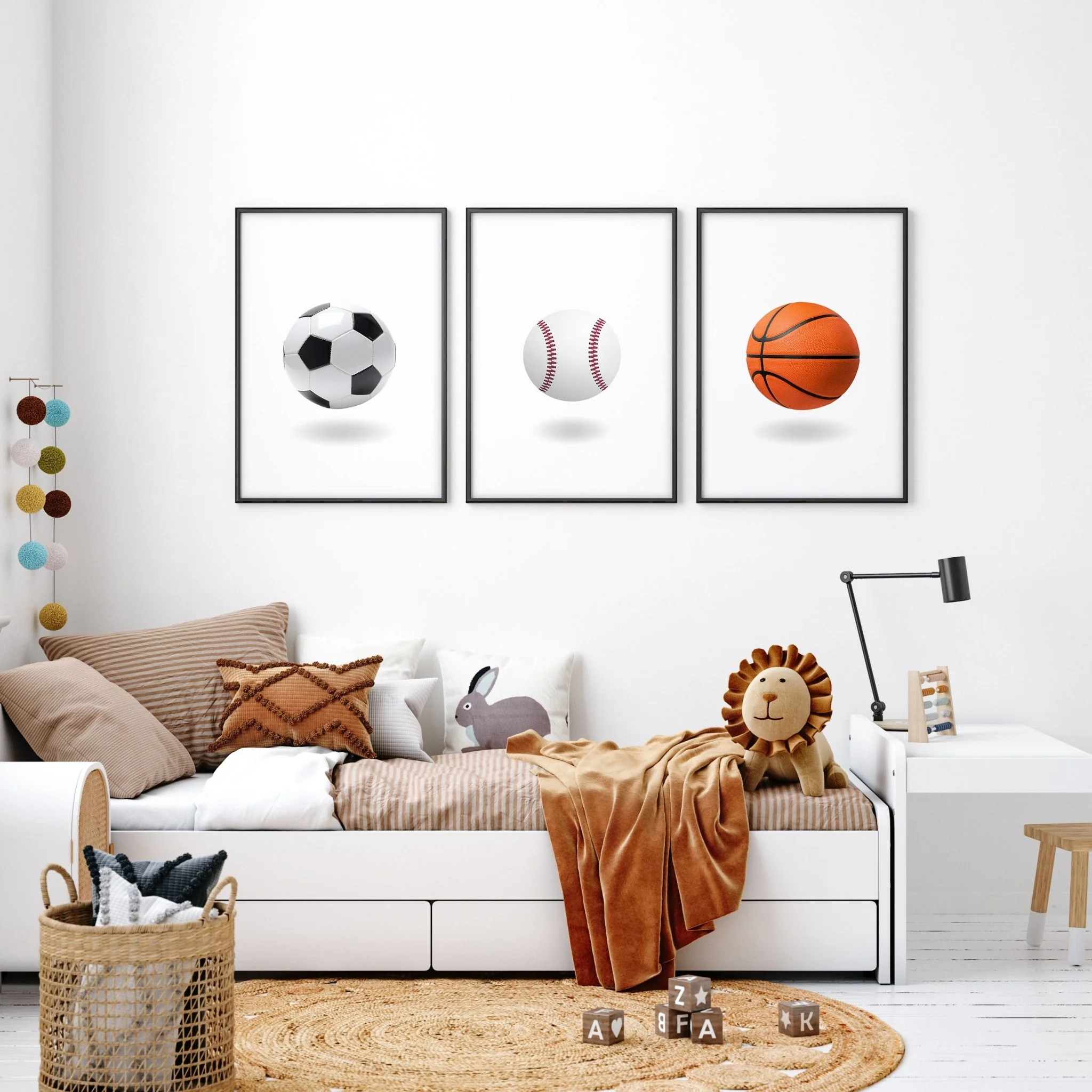 Prints For Children's Bedrooms | Set of 3 Pop Wall art Prints - Image 6