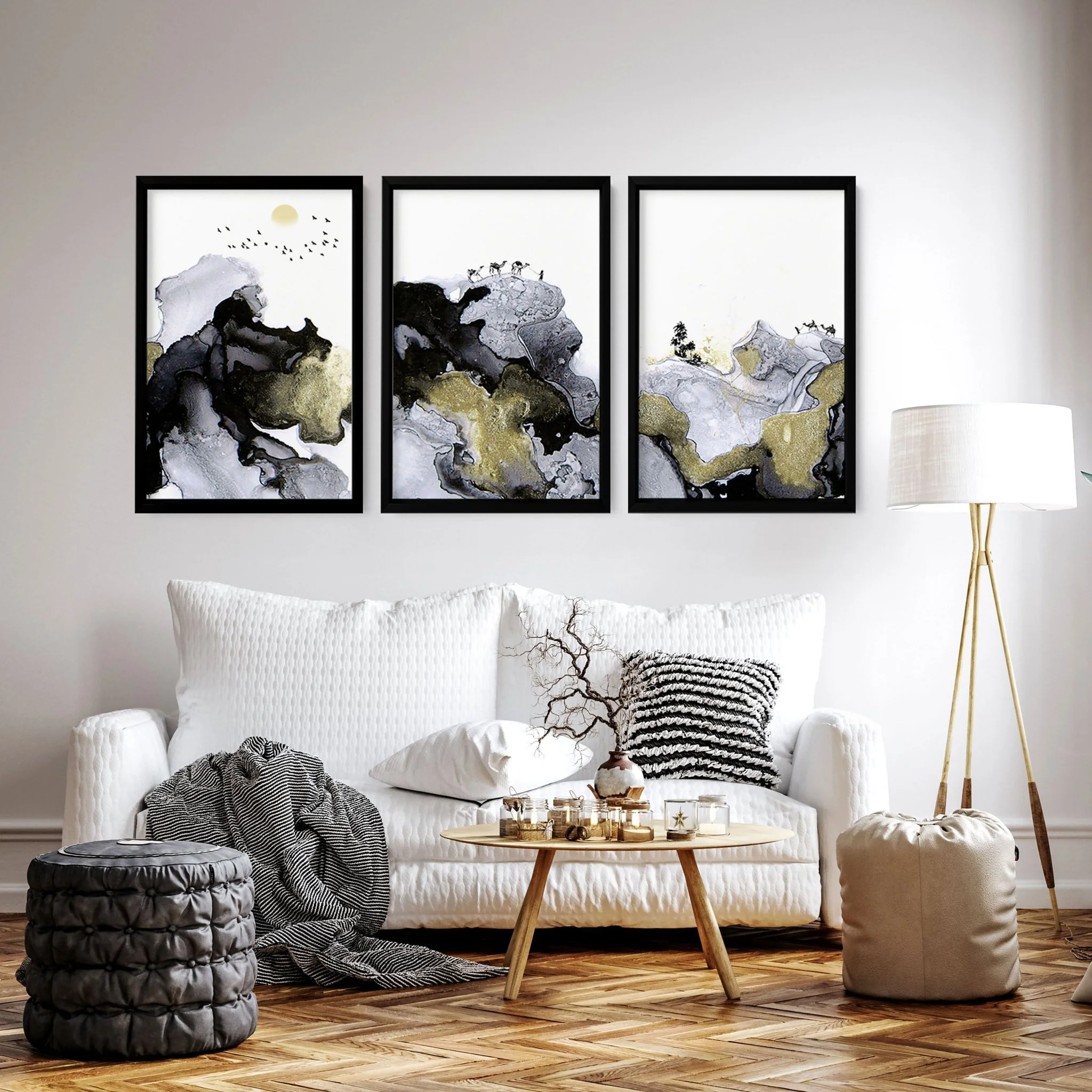 Prints For Living Room | set of 3 wall art prints - Image 6