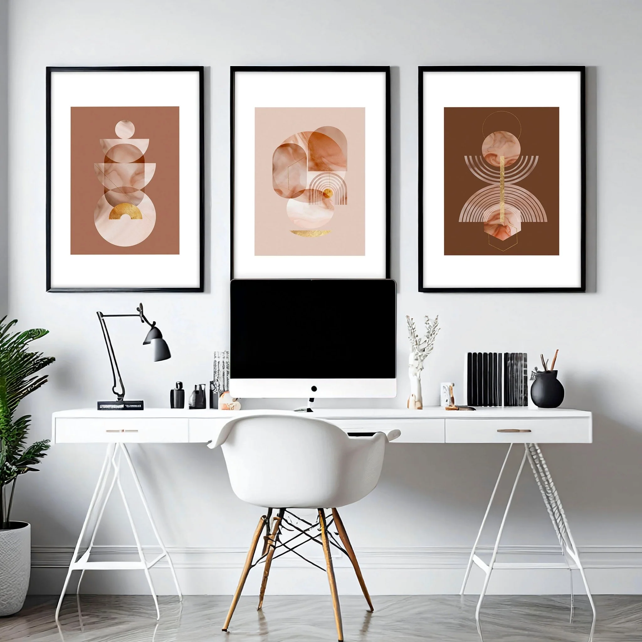 Prints for office | set of 3 framed wall art prints - Image 3