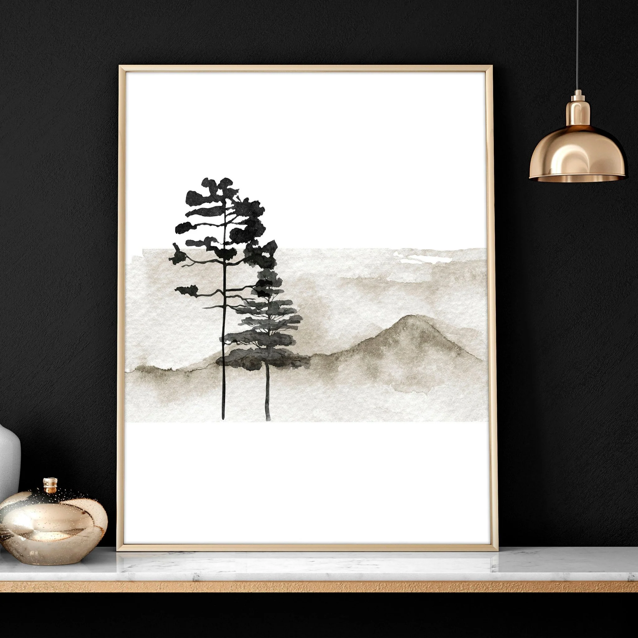 Prints for the office | Set of 3 Scandinavian wall art - Image 3