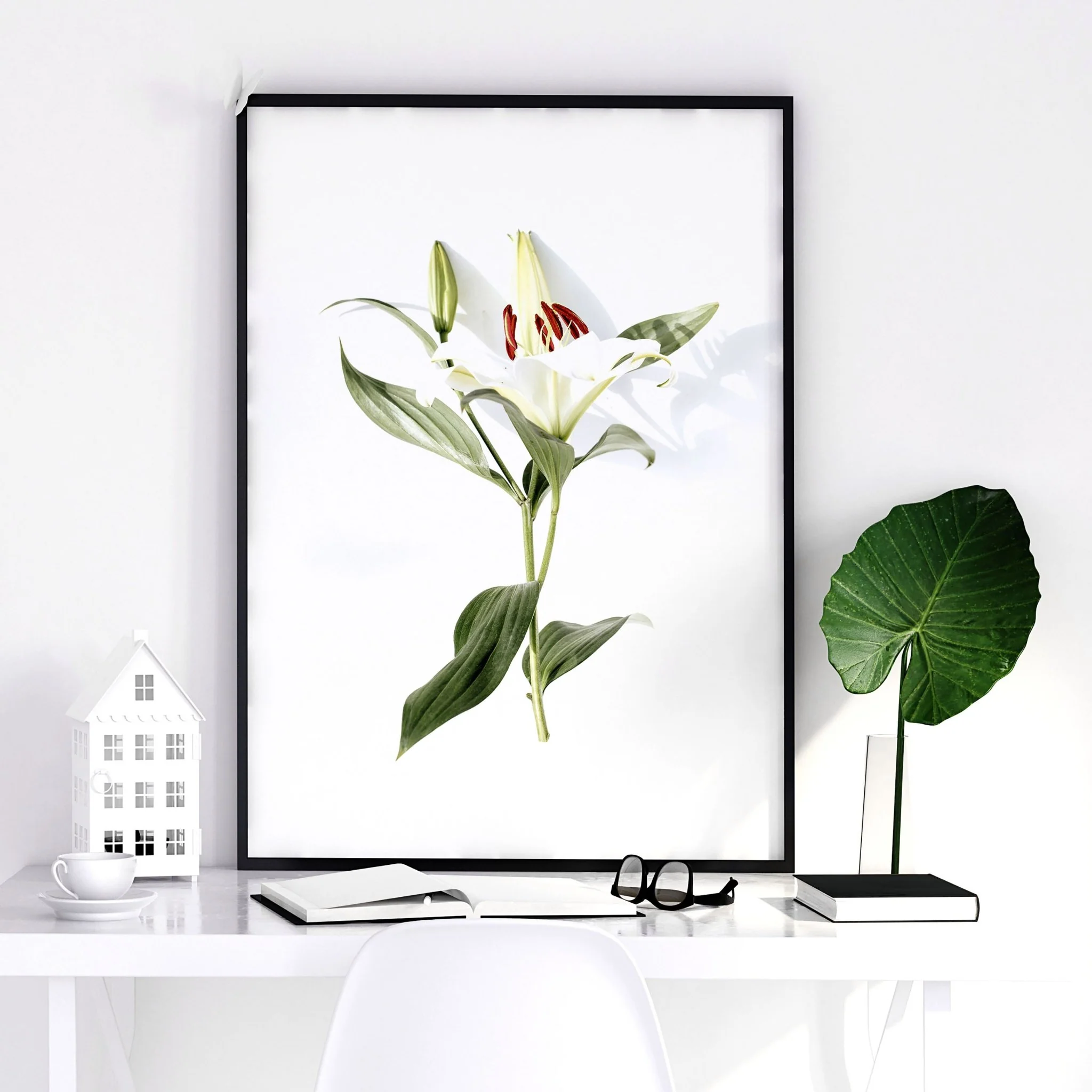 Professional office decor ideas | set of 2 wall art prints - Image 3