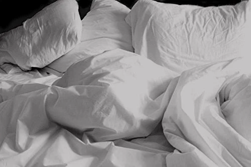Pure Egyptian Cotton Duvet Cover Bed Set in Light Grey - Image 6