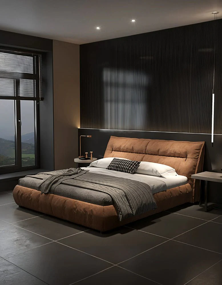 Raj King Size, Super King Size Bed With Storage, Dark Grey - Image 3
