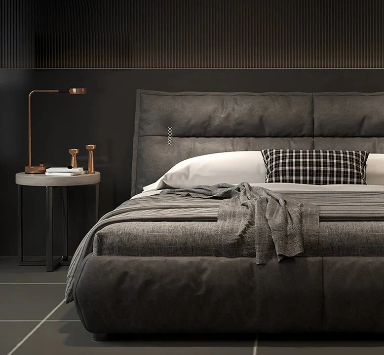 Raj King Size, Super King Size Bed With Storage, Dark Grey - Image 6