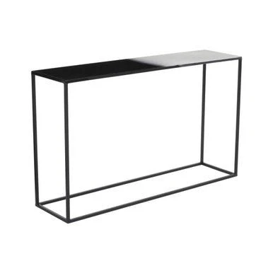 Ramus Black And White Ombre Console Table - Image 5