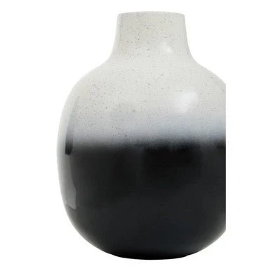 Ramus Small Black And White Ombre Vase - Image 9