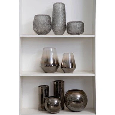 Raya Large Rounded Glass Vase - Image 8