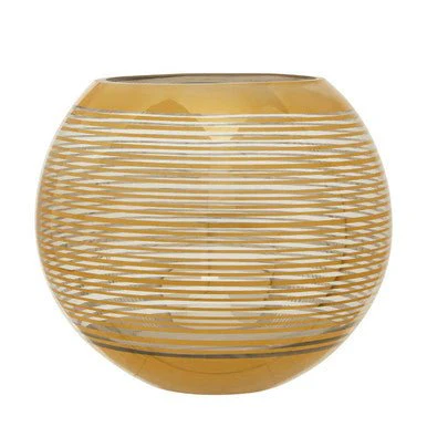 Raya Large Rounded Stripe Vase - Image 7