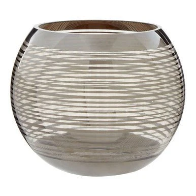 Raya Small Rounded Glass Vase - Image 10