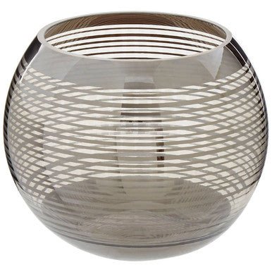 Raya Small Rounded Glass Vase - Image 5