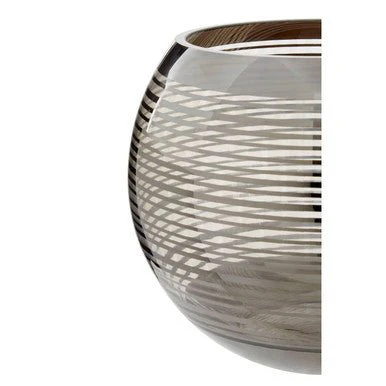 Raya Small Rounded Glass Vase - Image 9