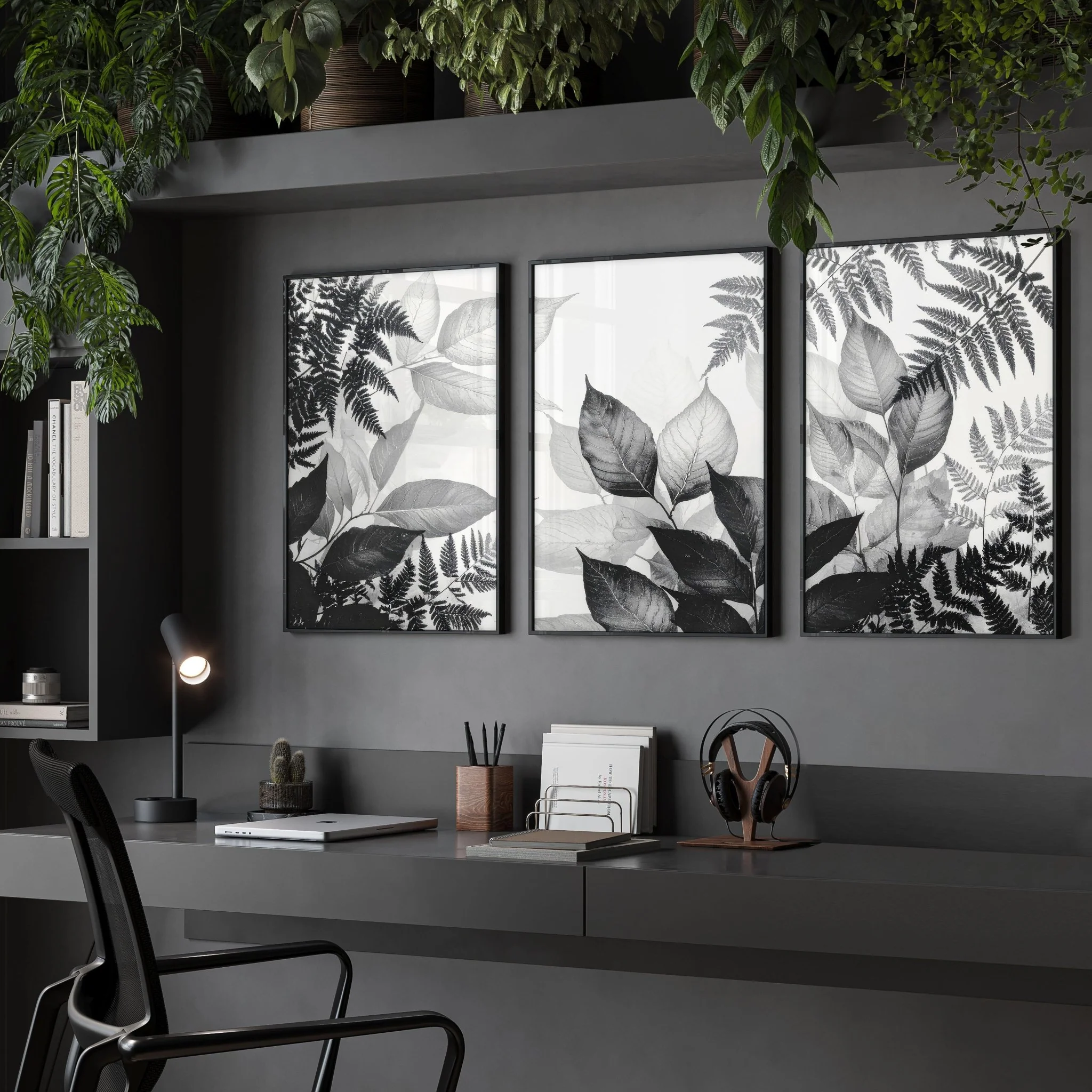 Reception Decoration | Set of 3 Botanical Wall art Prints
