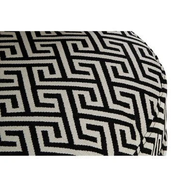 Regent Park Greek Key Design Round Accent Chair - Image 13