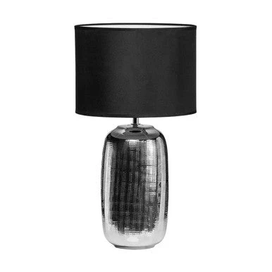 Regents Park Chrome Finish Ceramic Base Table Lamp - Image 5