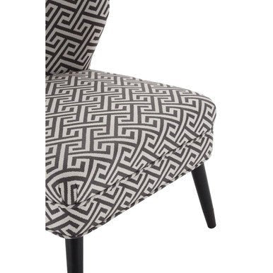 Regents Park Greek Key Design Accent Chair - Image 11