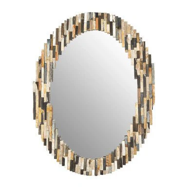 Relic Multi Tile Oval Wall Mirror - Image 10