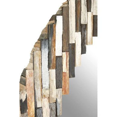 Relic Multi Tile Oval Wall Mirror - Image 7