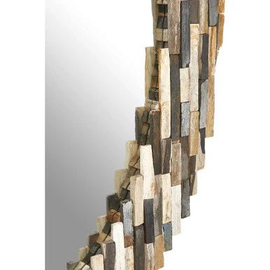 Relic Multi Tile Oval Wall Mirror - Image 8