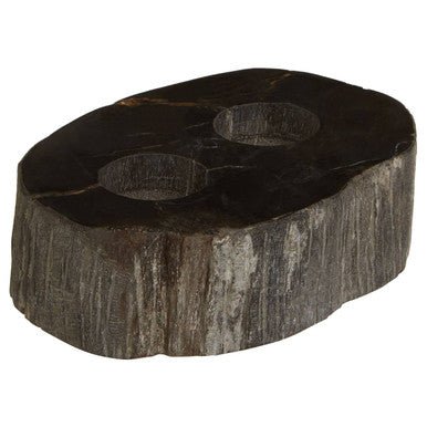 Relic Petrified Wood 2 Tealight Holder - Image 5
