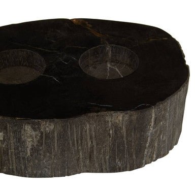 Relic Petrified Wood 2 Tealight Holder - Image 8