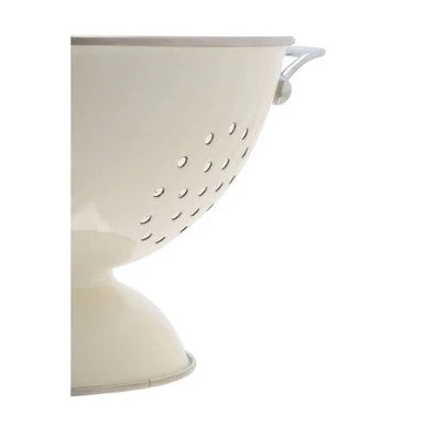 Retro Cream Enamel Colander - Image 7