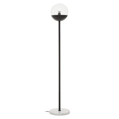 Revive Black Finish Metal Floor Lamp - Image 5