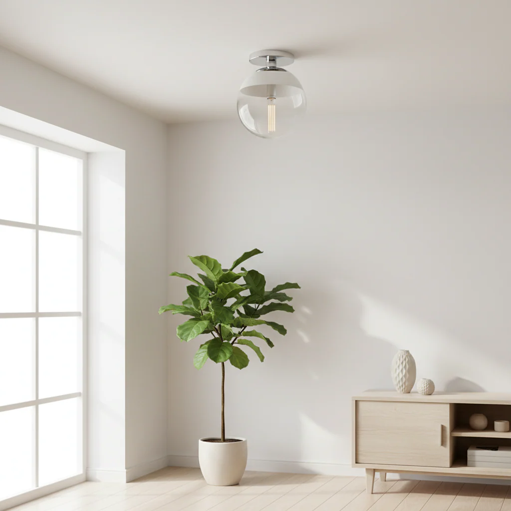Revive Chrome Finish Ceiling Light - Image 3