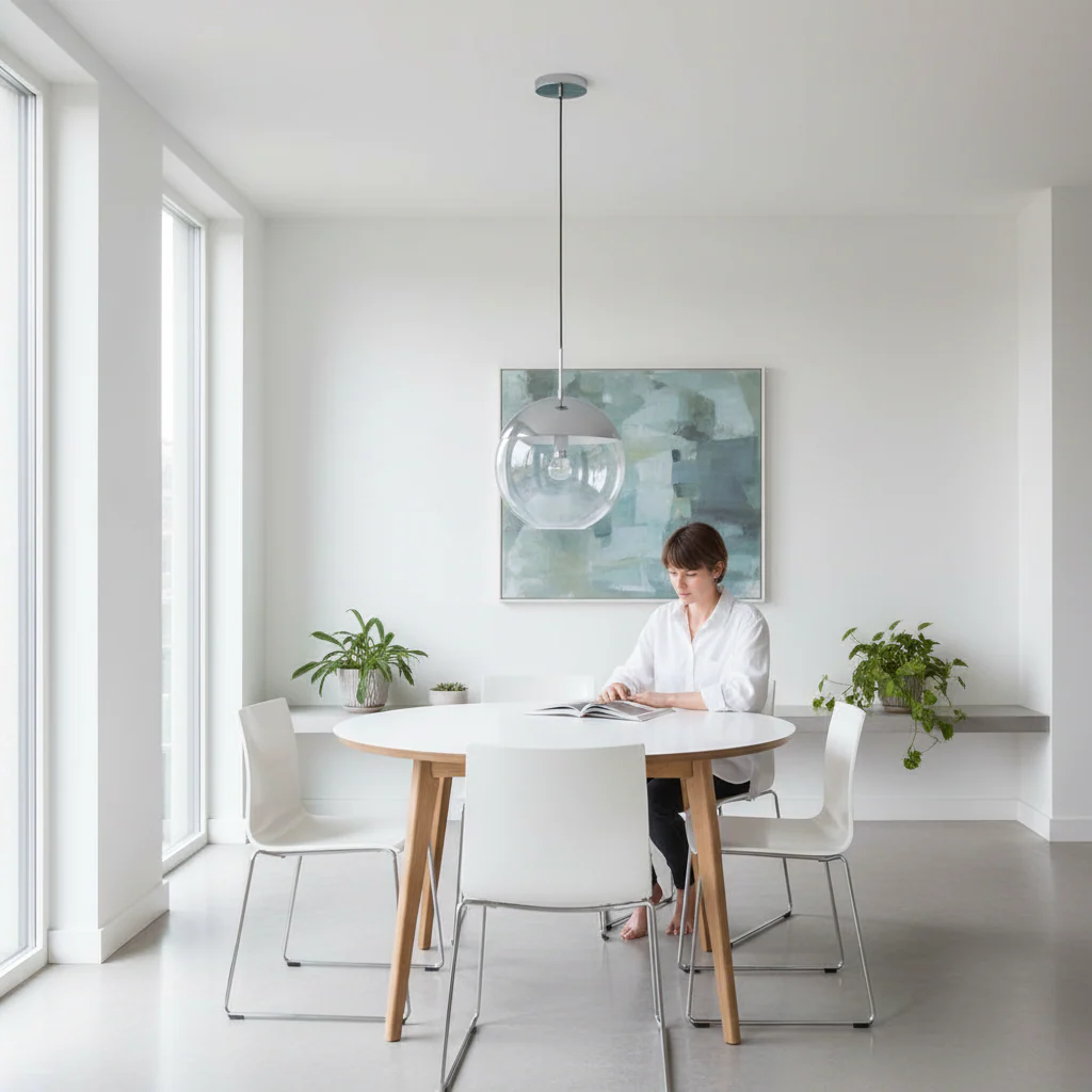 Revive Chrome Finish Pendant Light - Image 2