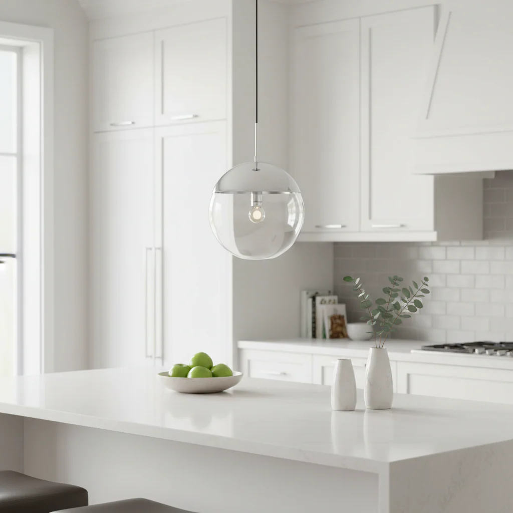 Revive Chrome Finish Pendant Light - Image 4
