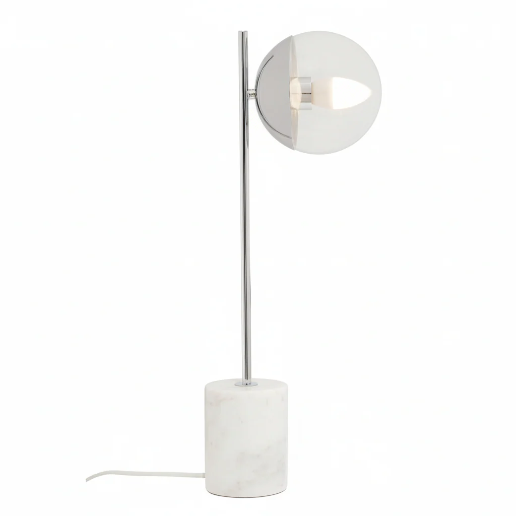 Revive Chrome Finish Table Lamp - Image 7