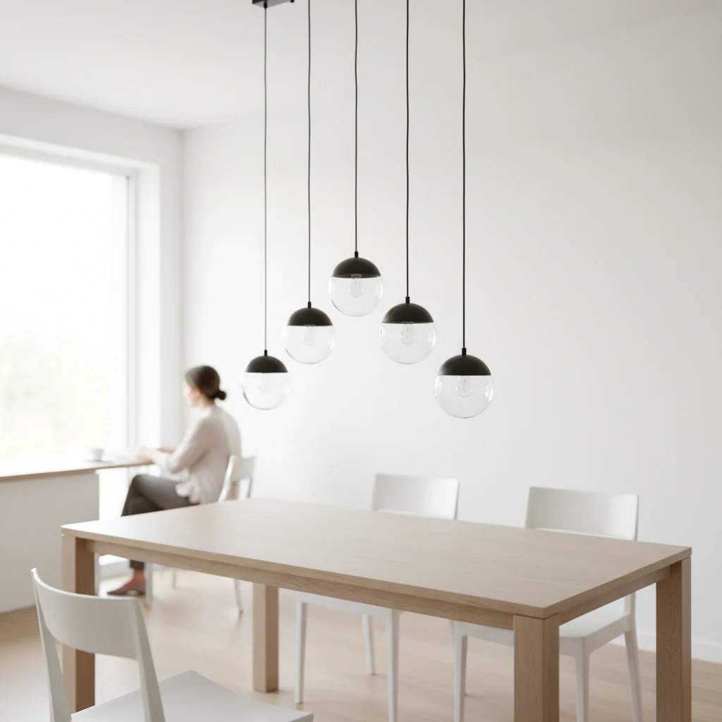 Revive Clear Glass Shades Pendant Light - Image 2