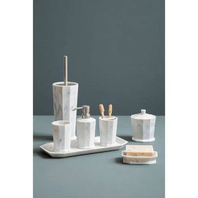 Riviera Grey Soap Dish - Image 12