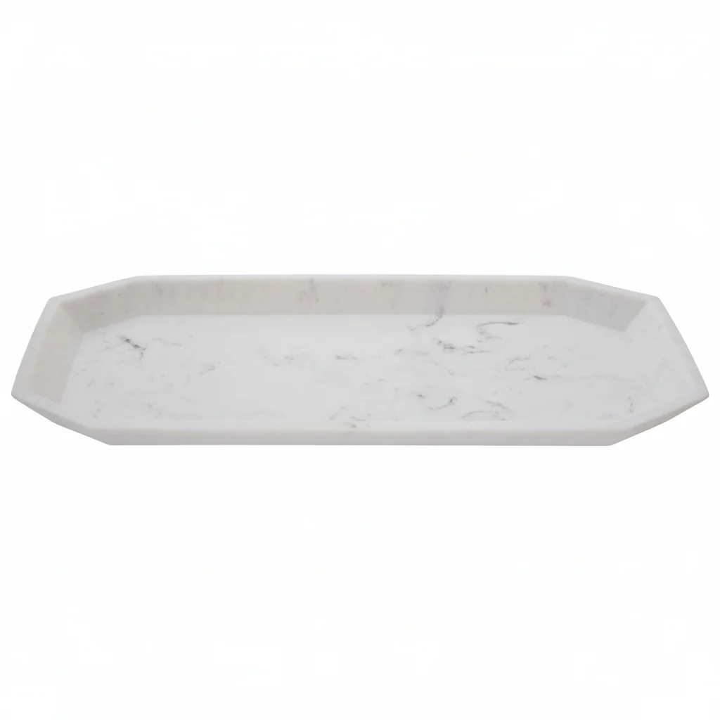 Riviera Marble Effect Vanity Tray