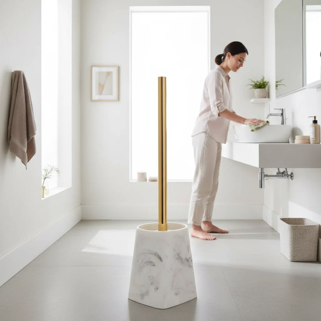 Riviera Toilet Brush With Holder - Image 2